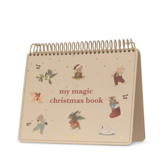 Livro de colorir mágico XMAS RED - Konges Slojd