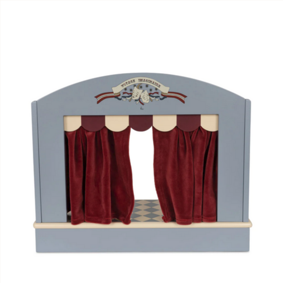 Mini teatro de madeira - Konges Slojd