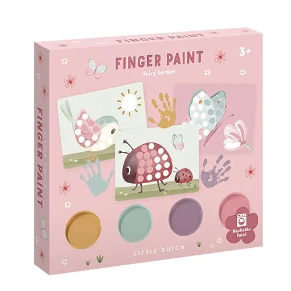 Set de Pintar com os Dedos - Fairy Garden - Little Dutch