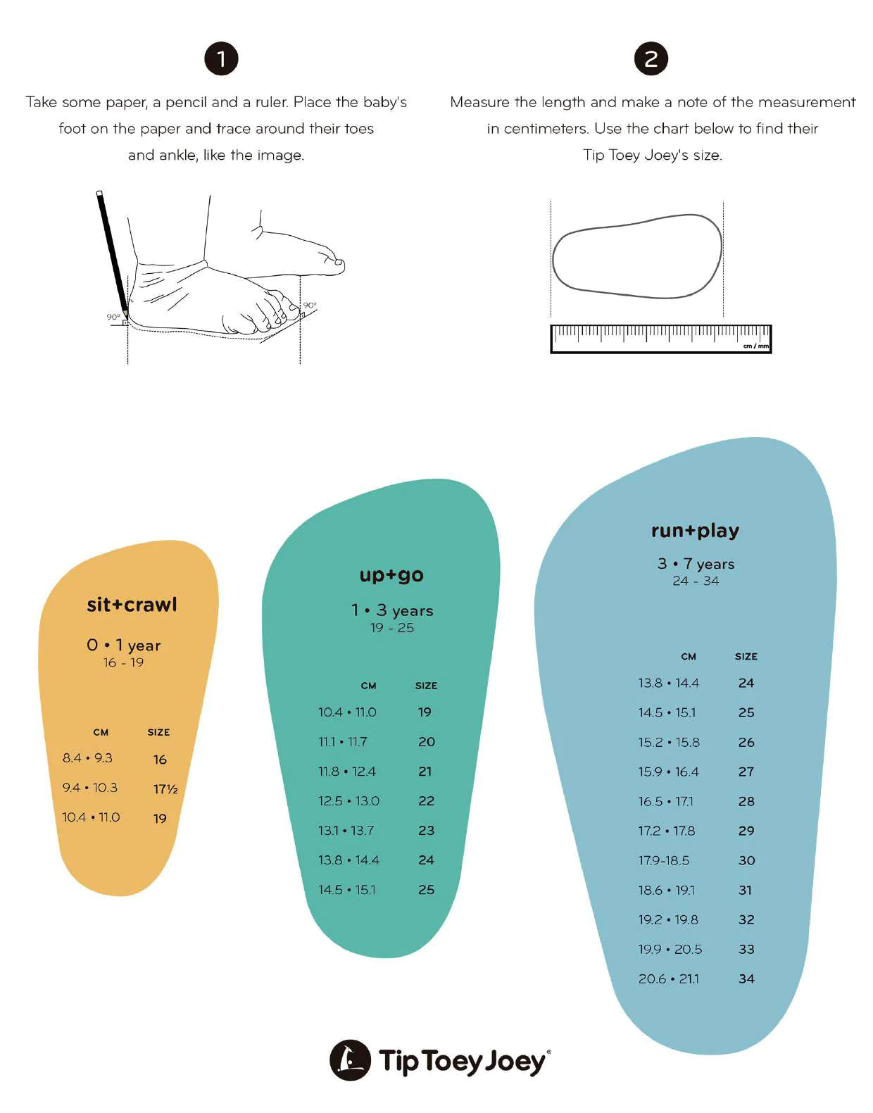 Ténis STEP - PRIMEIROS PASSOS - Tip Toey Joey