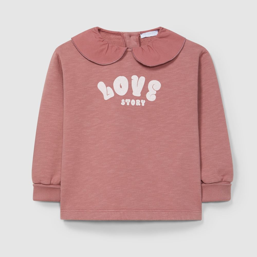 Sweatshirt "Love story" - Laranjinha