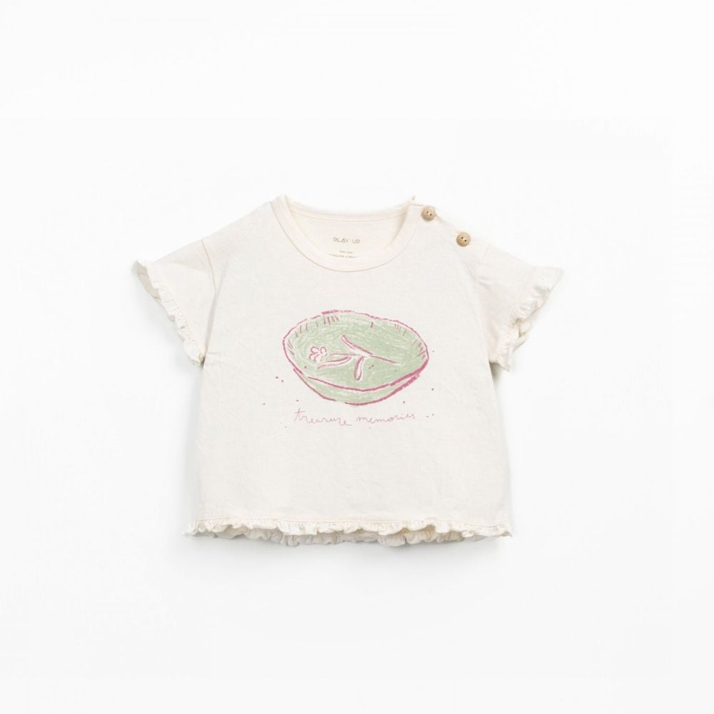 T-shirt Anti-Uv com desenho à frente - Play Up