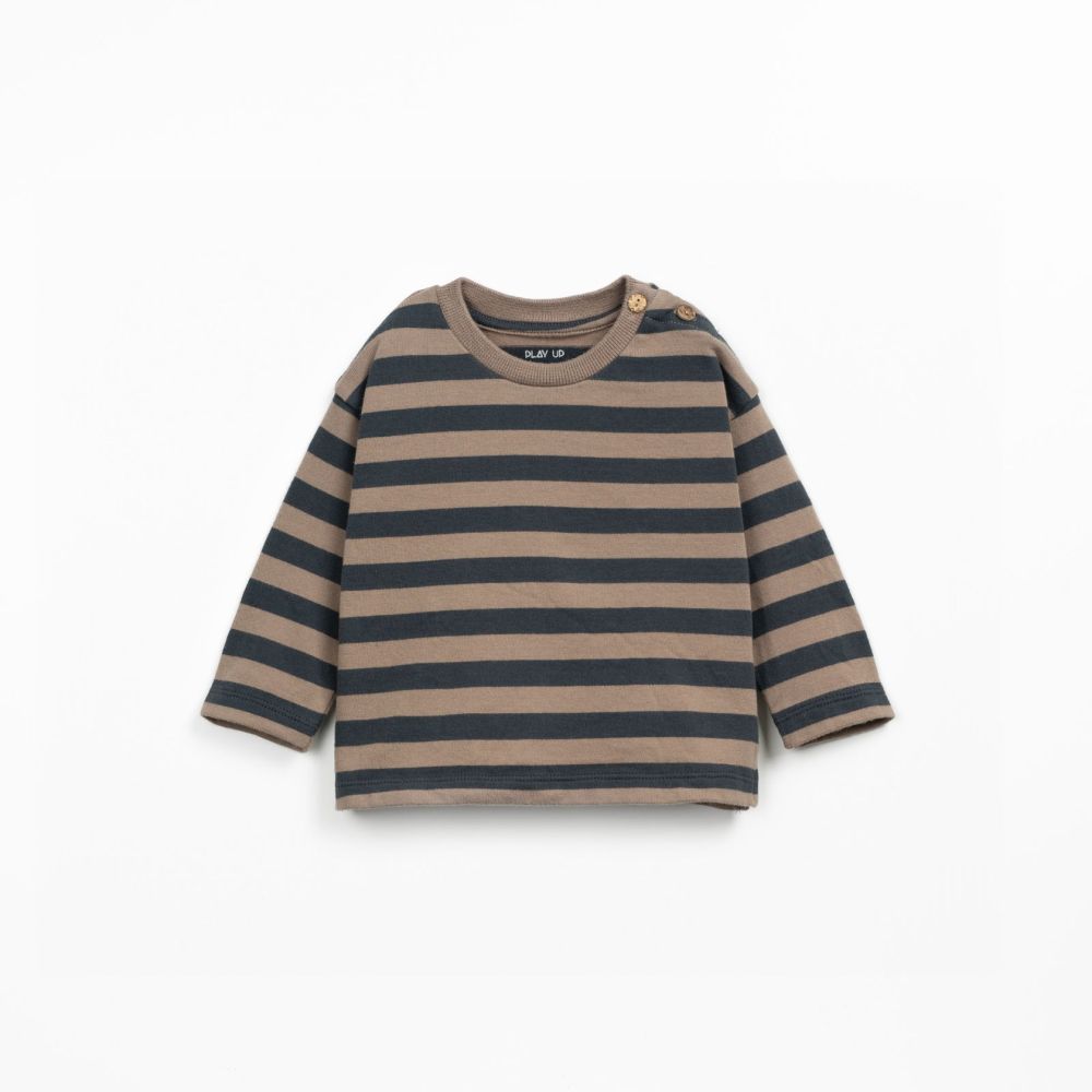 T-shirt às riscas - Play Up