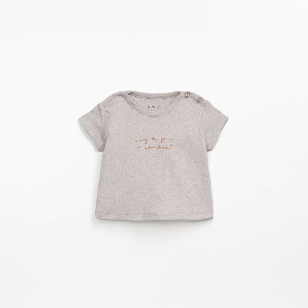 T-shirt com abertura no ombro - Play Up