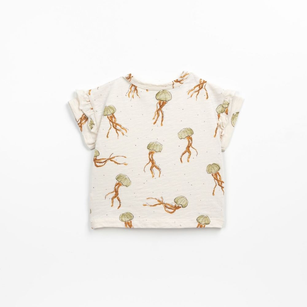T-shirt com estampado de alforrecas - Play Up