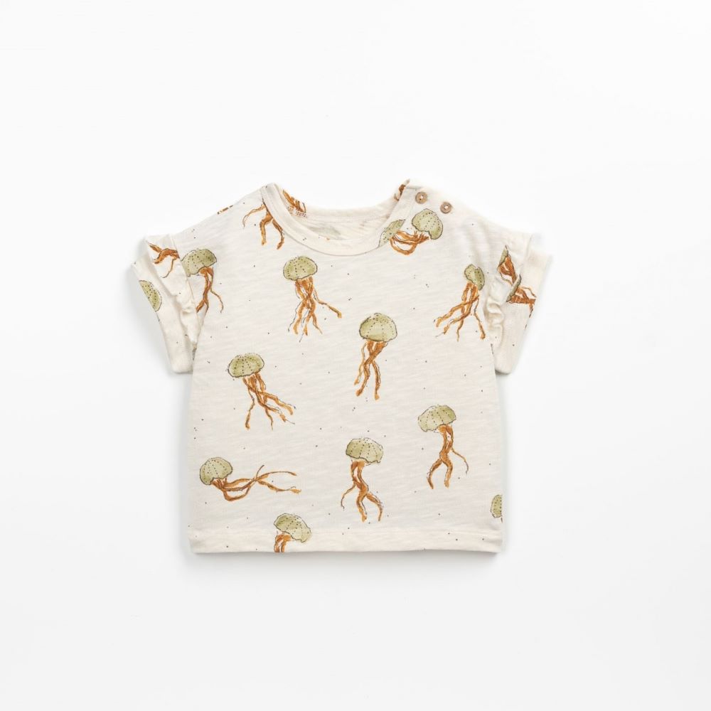T-shirt com estampado de alforrecas - Play Up