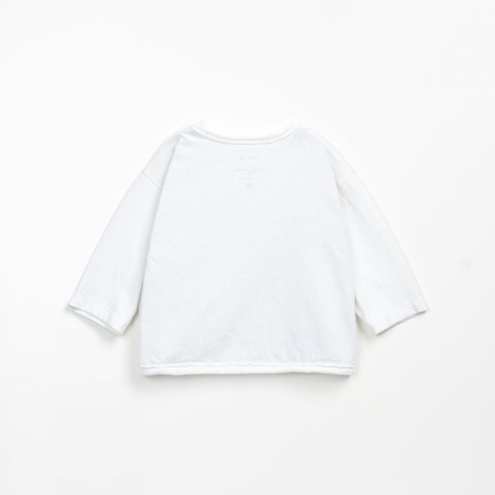 T-shirt com mistura de algodão orgânico e reciclado | Wooden Memories - Play Up