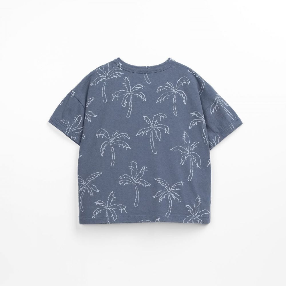 T-shirt com mistura de fibras naturais e fibras recicladas - Play Up
