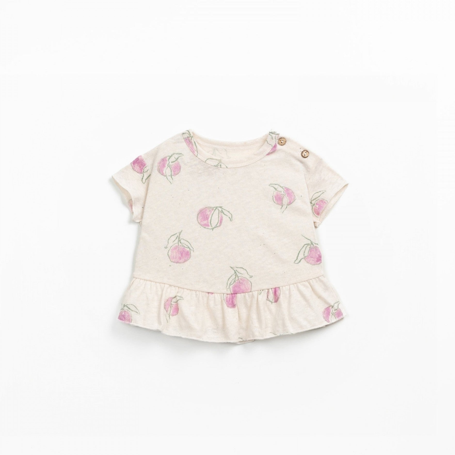 T-shirt de malha com abertura no ombro - Play Up