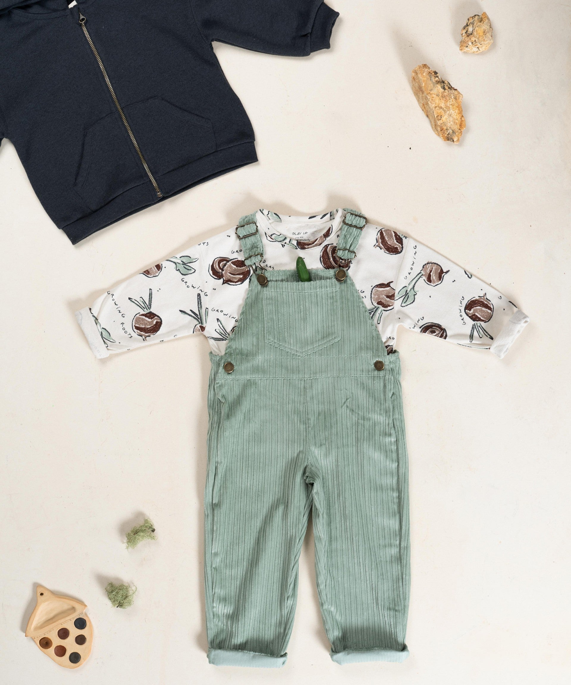 T-shirt de malha com mistura de fibras - Play Up