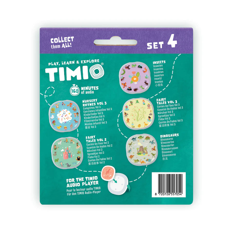 Timio SET 4 de 5 discos - TIMIO