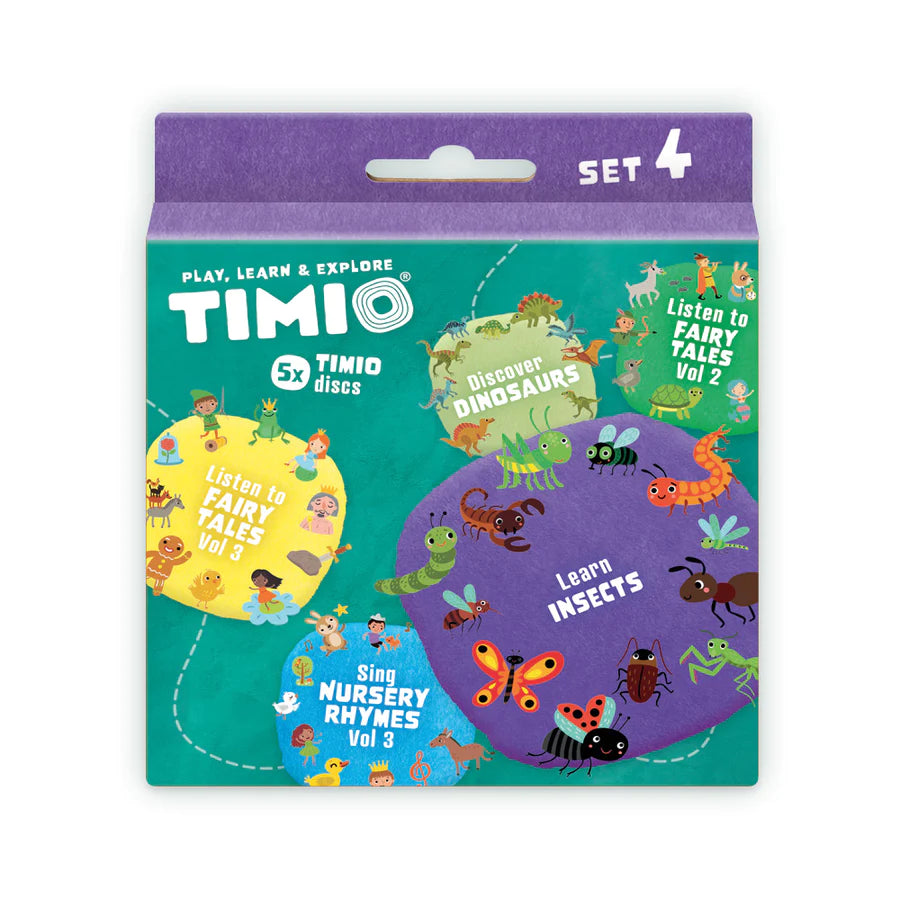 Timio SET 4 de 5 discos - TIMIO