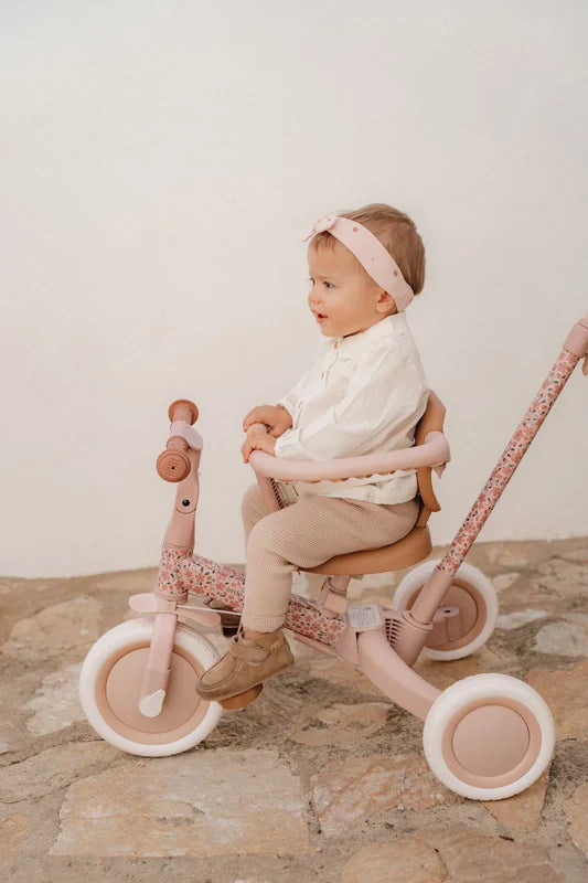 Triciclo Fairy Floral – Little Dutch – Pink ( 4-em-1) - Little Dutch