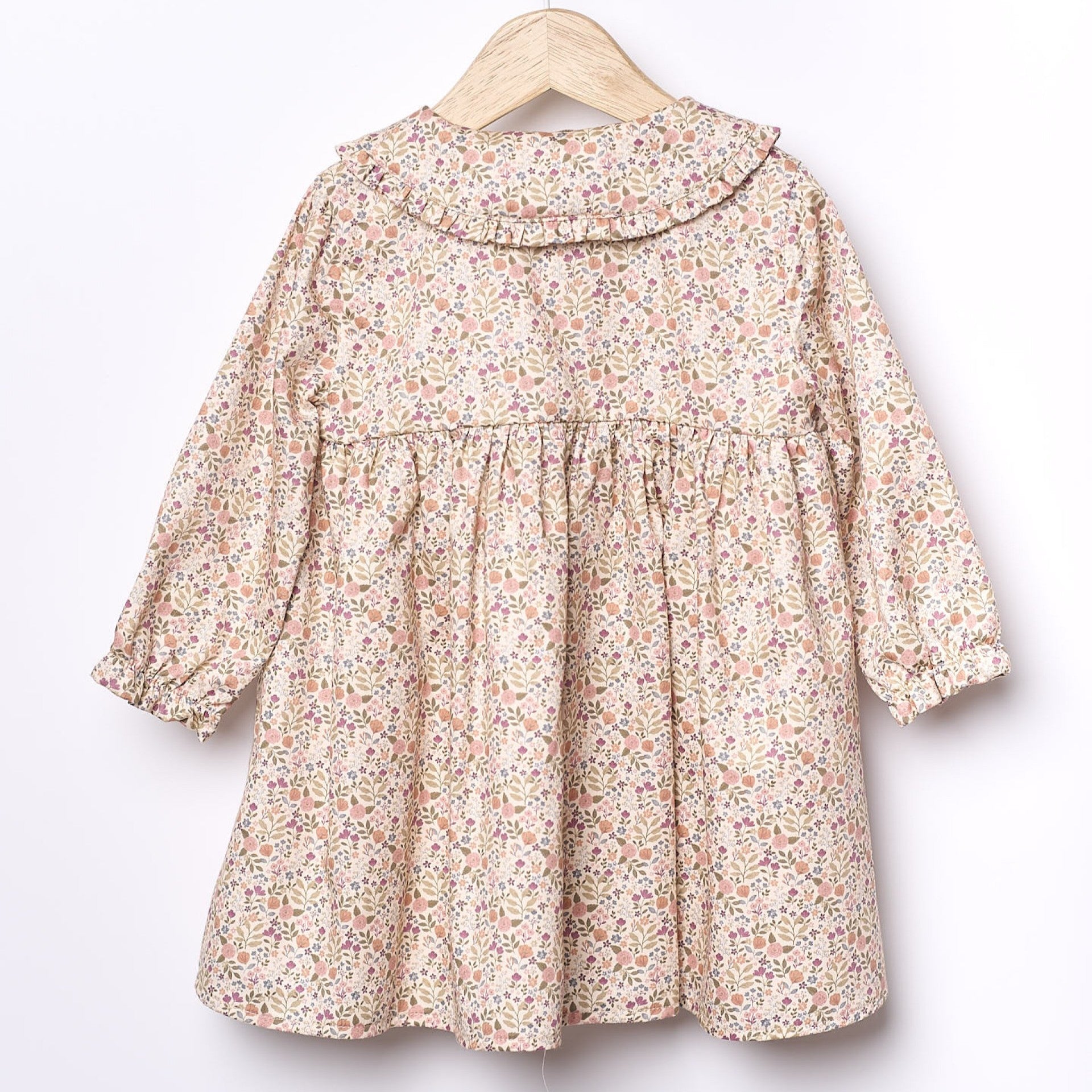 Vestido de algodão com padrão floral | SCHOOL AND FUN - Wedoble