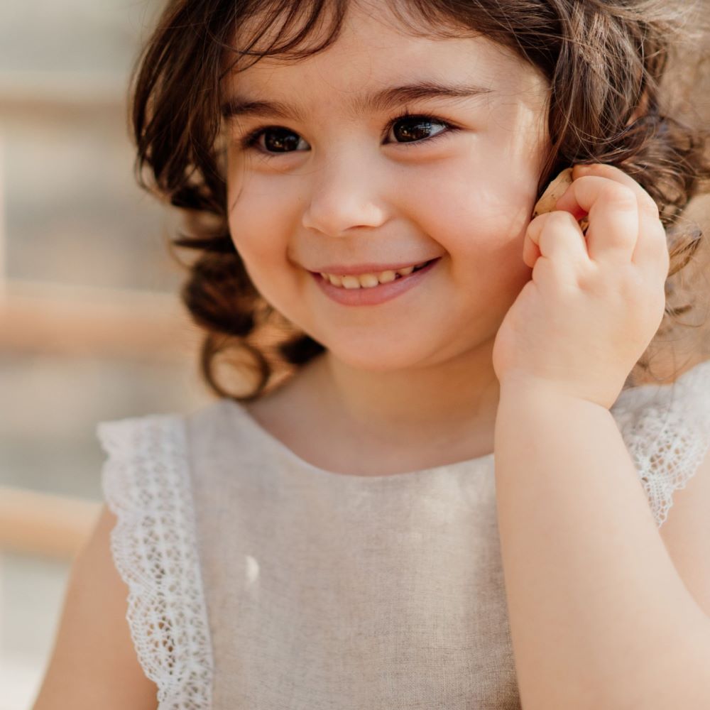 Vestido de linho | SUMMER AND HAPPINESS - Wedoble