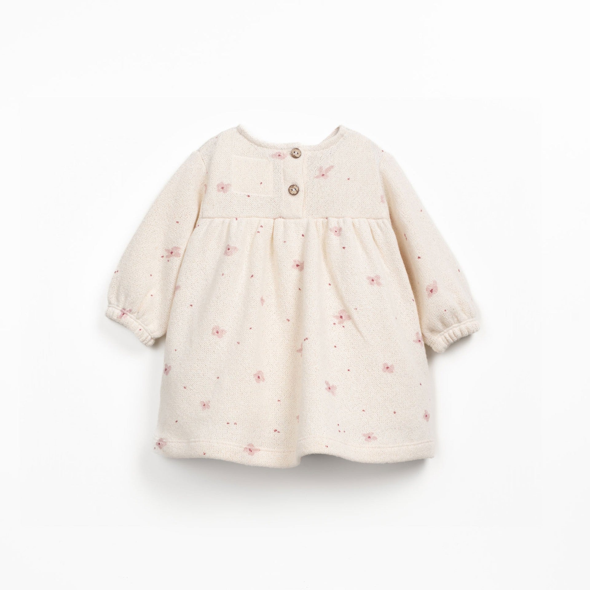 Vestido de malha com estampado de flores - Play Up