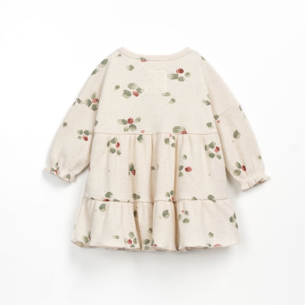 Vestido de malha com estampado | Wooden Memories - Play Up
