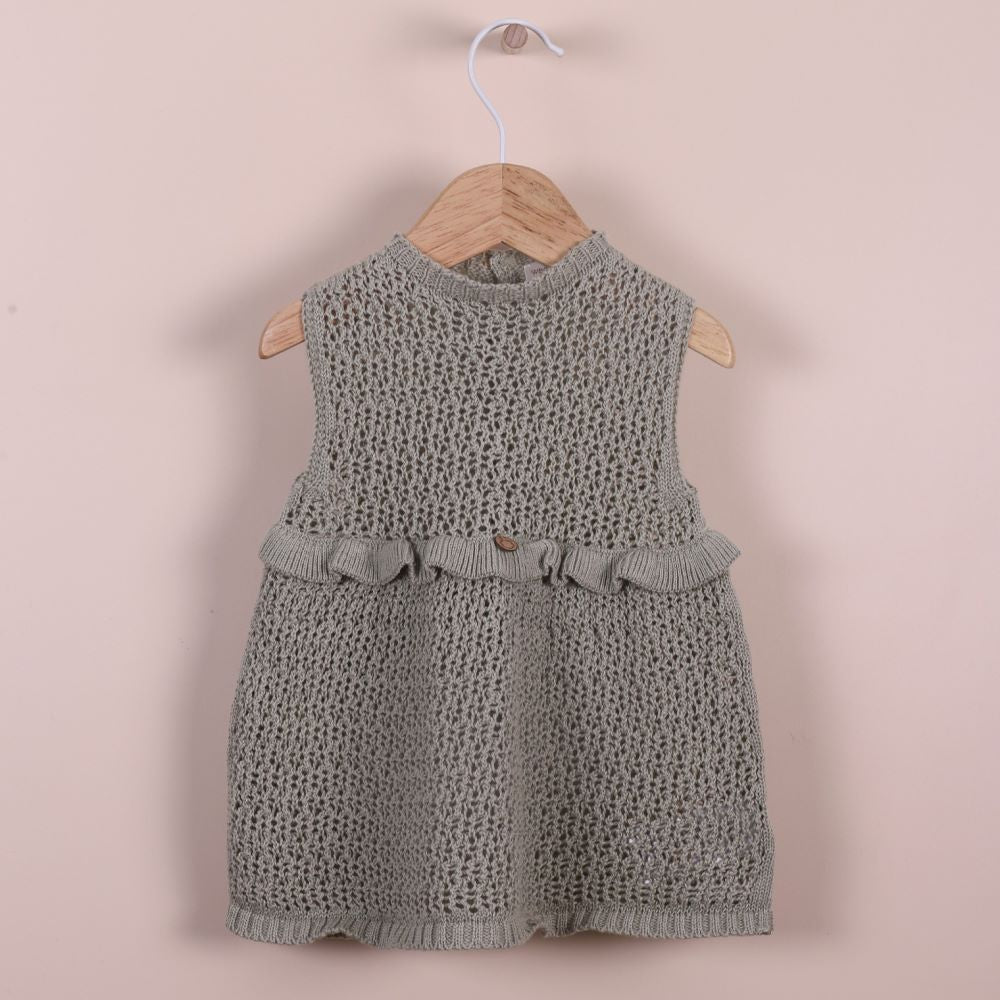 Vestido tricotado em algodão | FRIENDLY VIBE - Wedoble