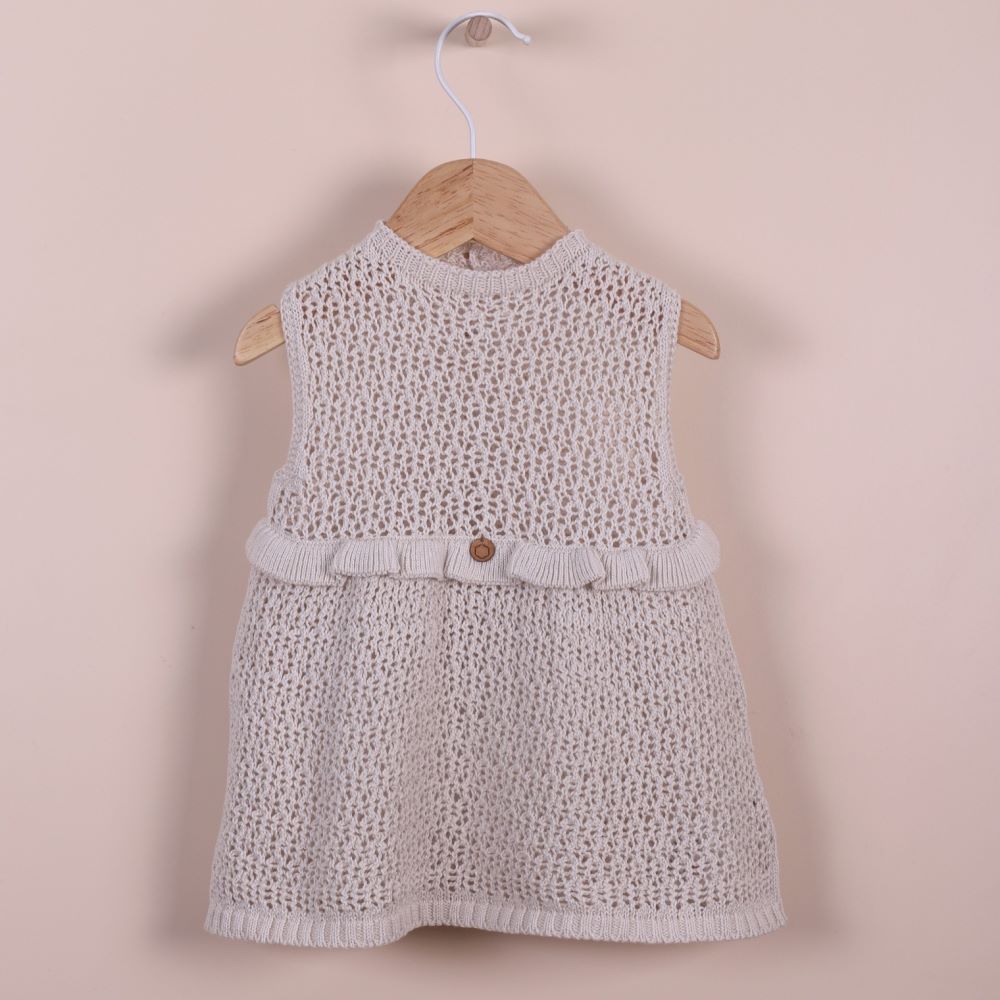 Vestido tricotado em algodão | FRIENDLY VIBE - Wedoble