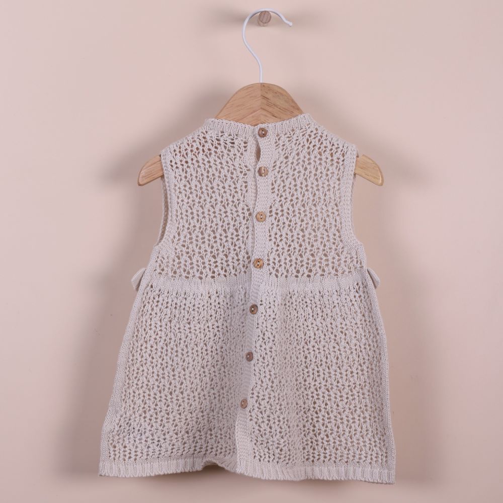 Vestido tricotado em algodão | FRIENDLY VIBE - Wedoble