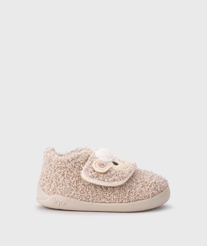 Pantufas HOMIE ovelha bege - Igor