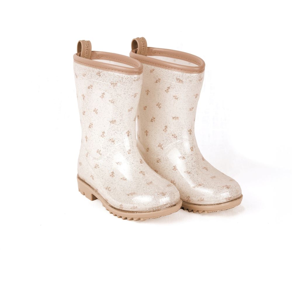 WELLIE'S - GALOCHAS IMPERMEÁVEIS - FLOWER BUDS GLITTER - Mrs Ertha
