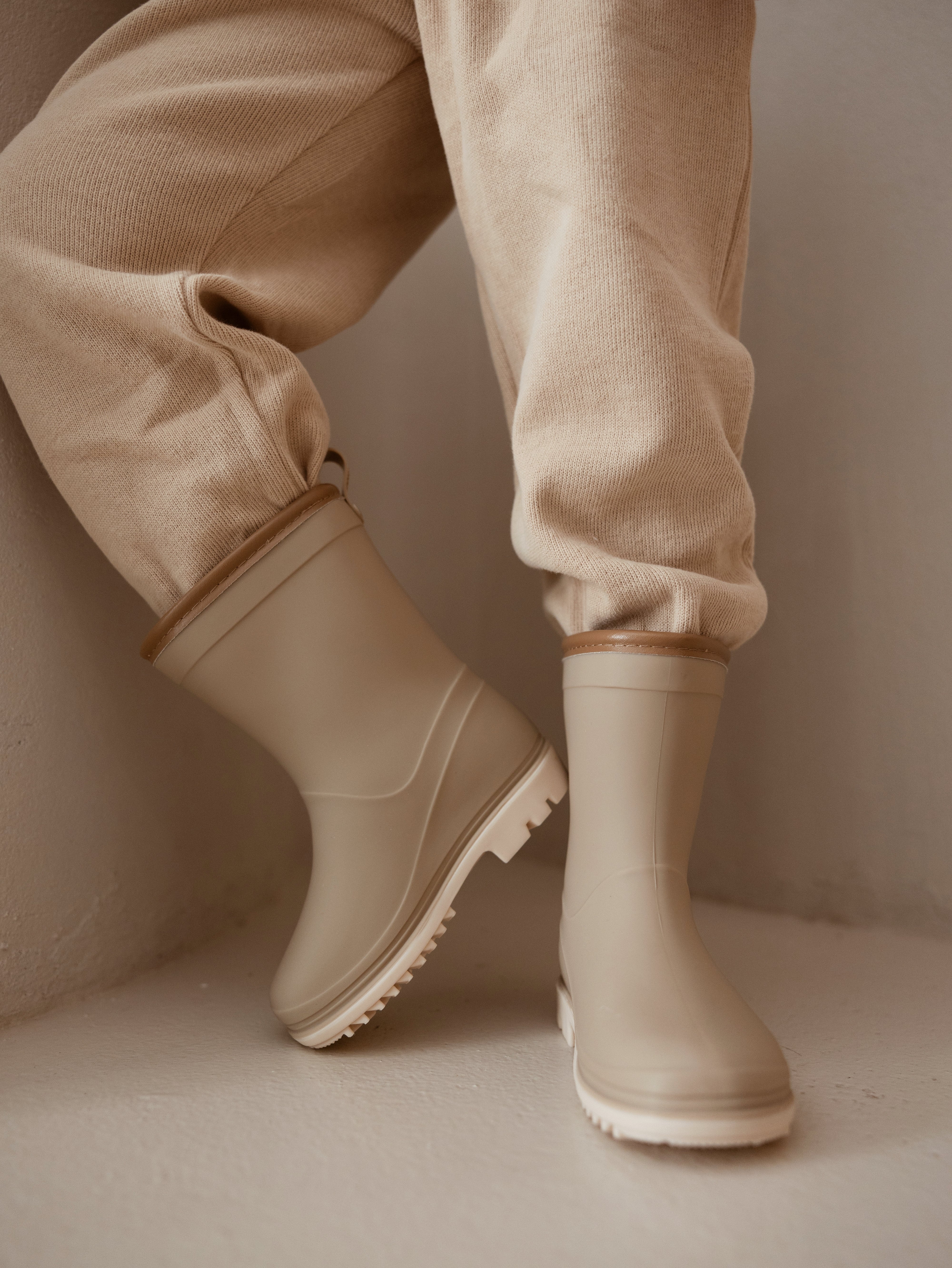 WELLIE'S - GALOCHAS IMPERMEÁVEIS - TAUPE - Mrs Ertha