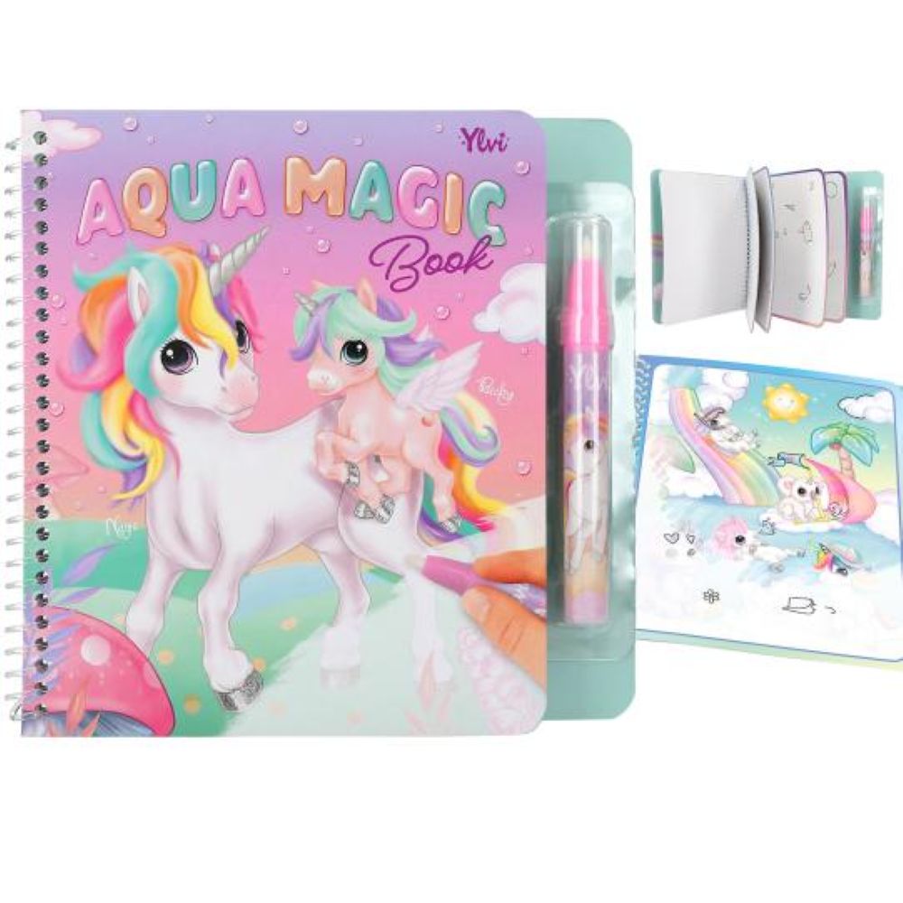Livro de Pintura Mágica Aqua Magic - Ylvi