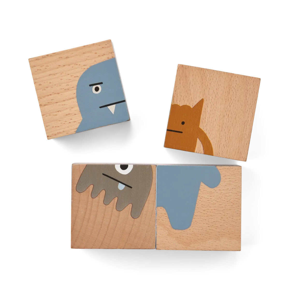 Blocos de madeira AAGE PUZZLE - Liewood
