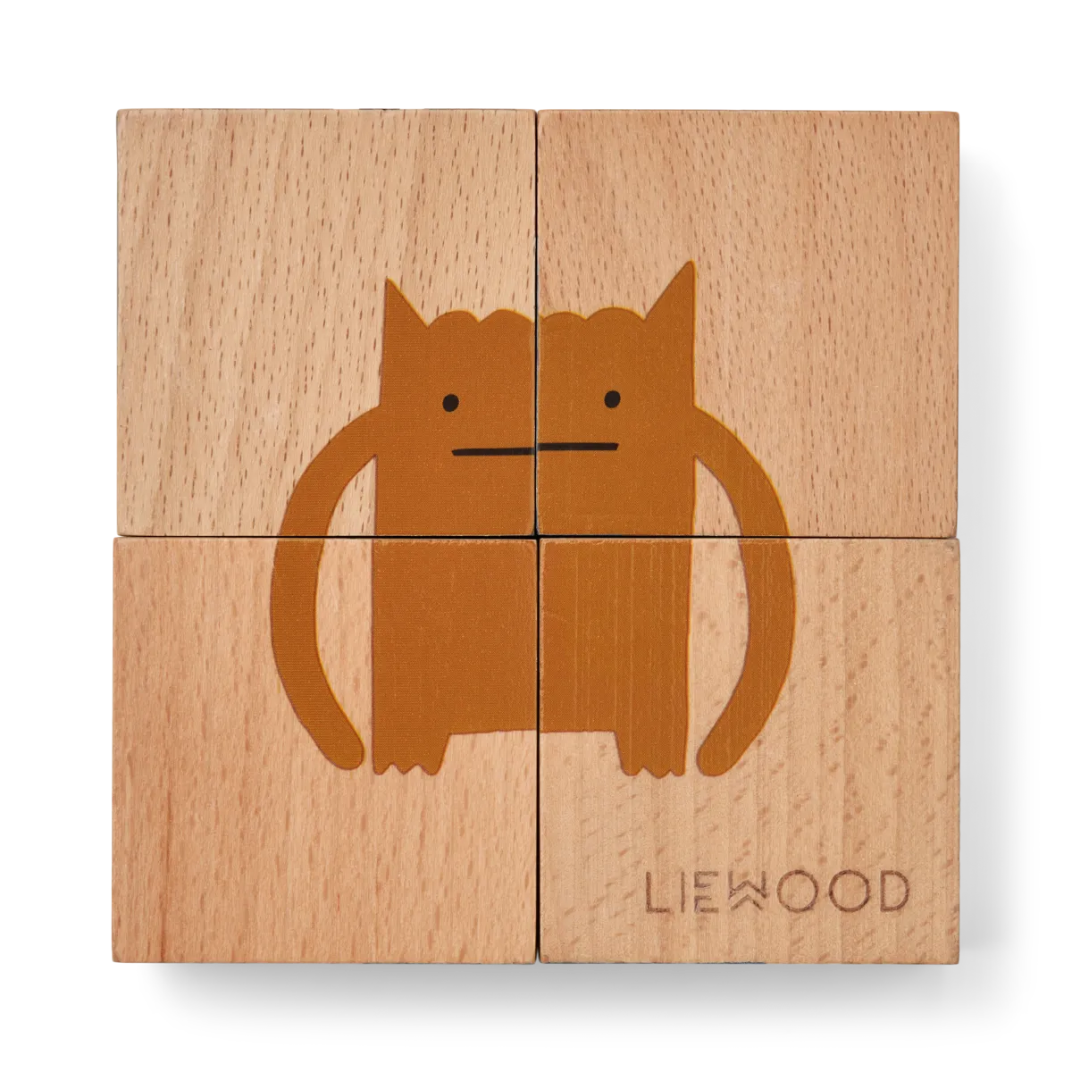 Blocos de madeira AAGE PUZZLE - Liewood