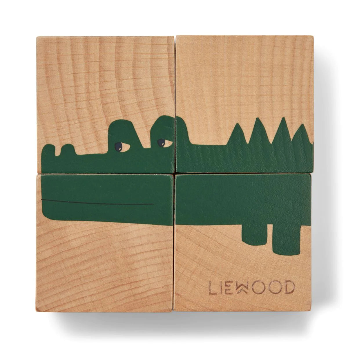 Blocos de madeira AAGE PUZZLE - Liewood