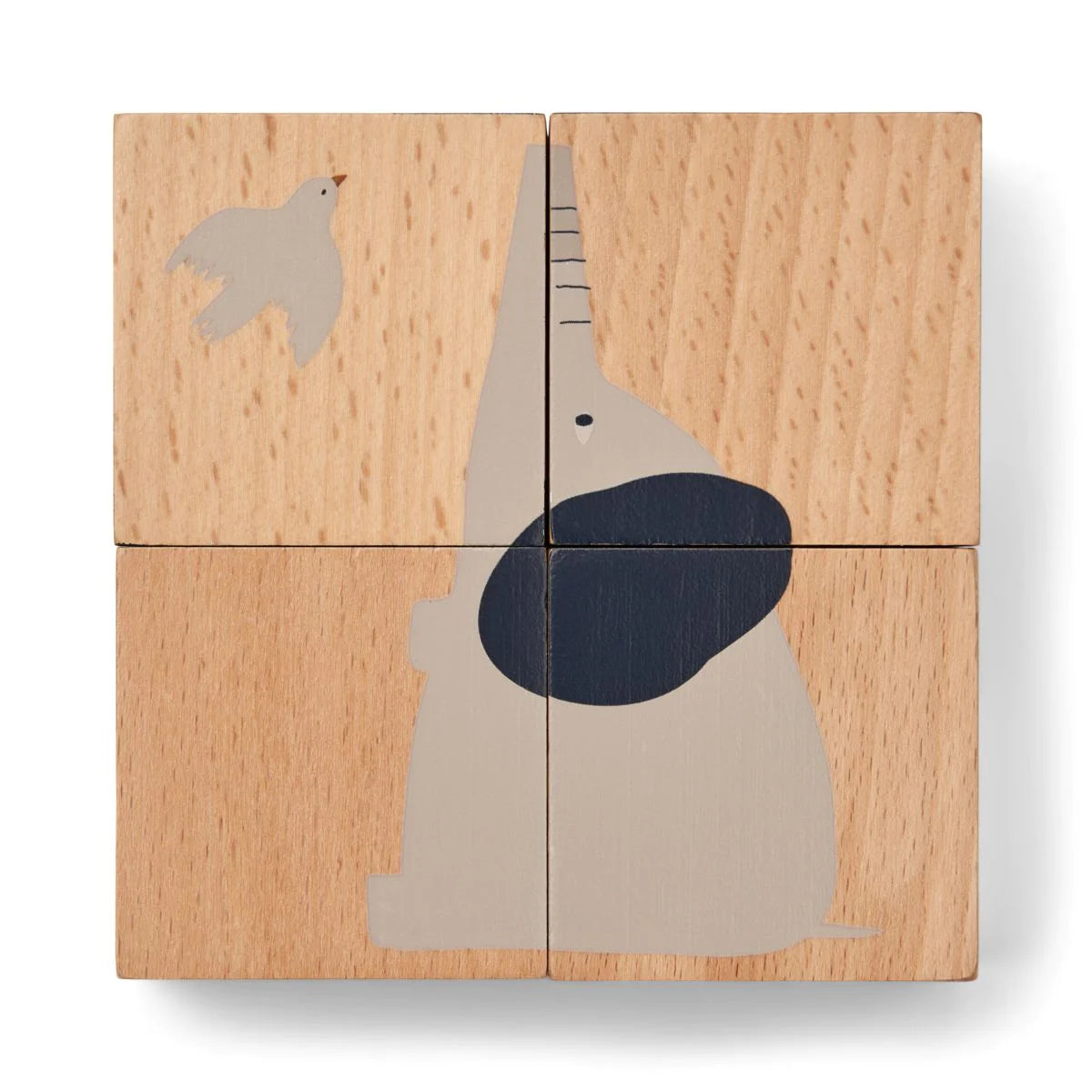 Blocos de madeira AAGE PUZZLE - Liewood