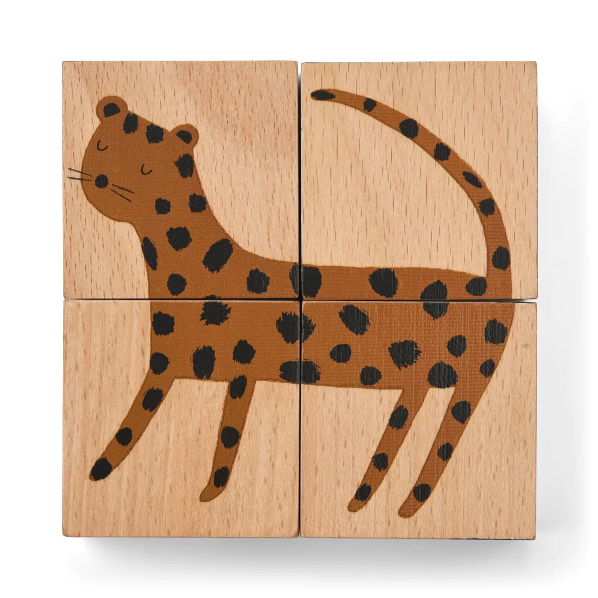 Blocos de madeira AAGE PUZZLE - Liewood