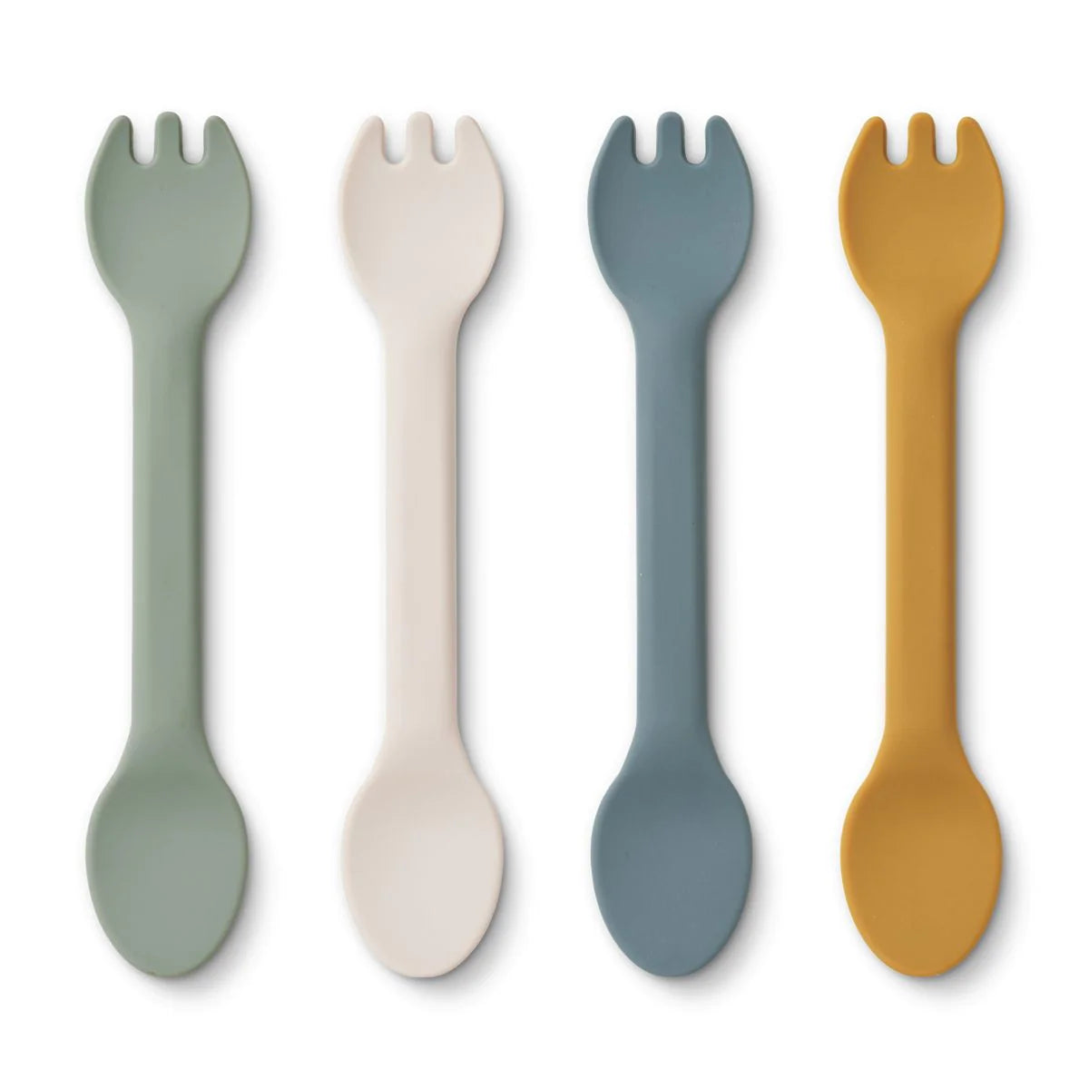 Talheres multifuncional em silicone - Liewood