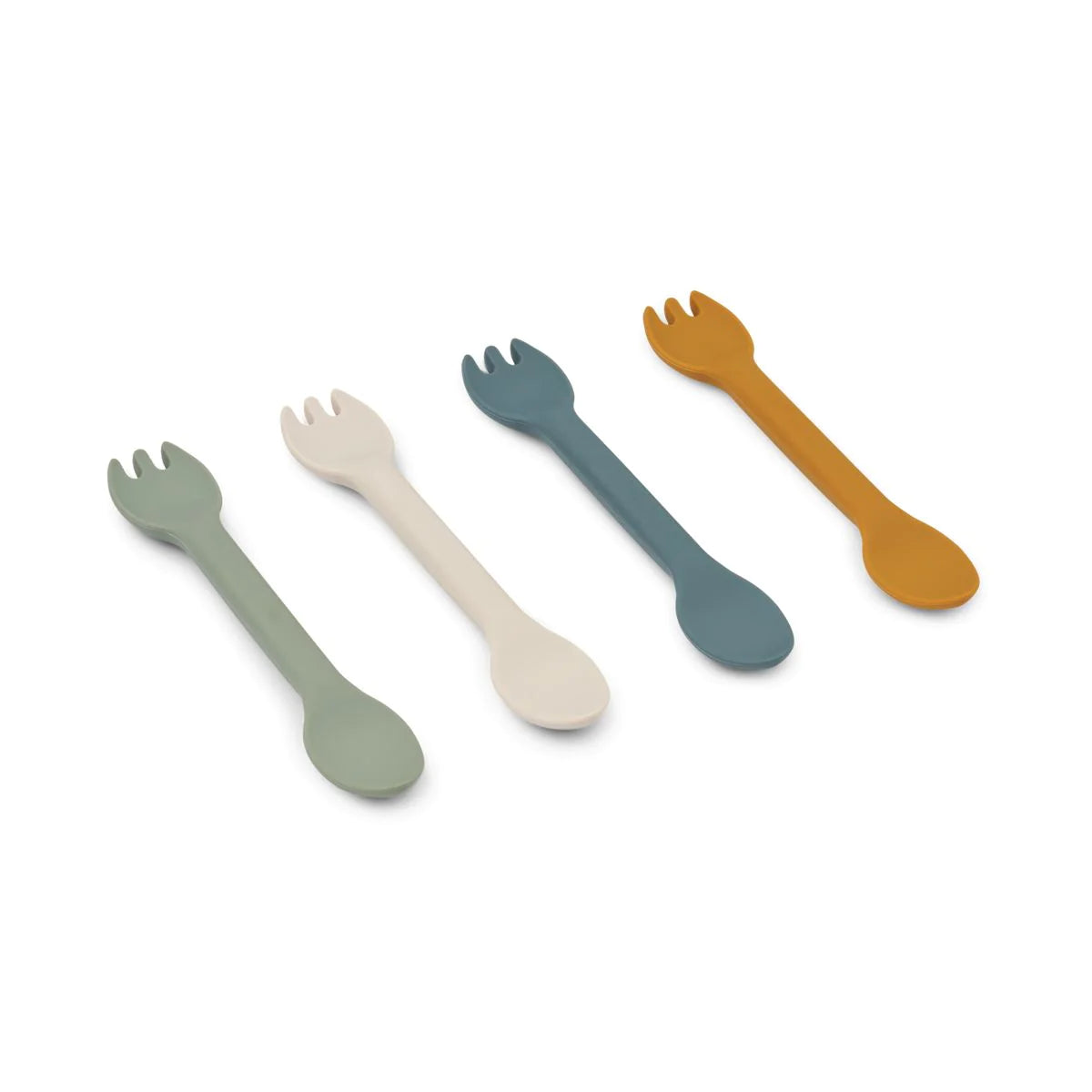 Talheres multifuncional em silicone - Liewood