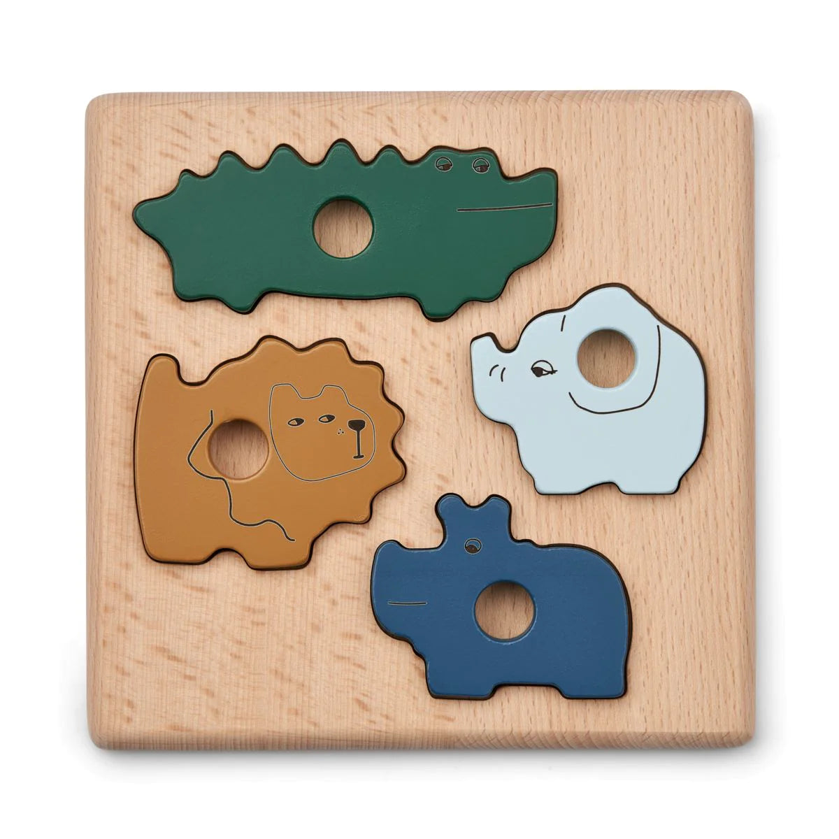 Puzzle de madeira - Liewood