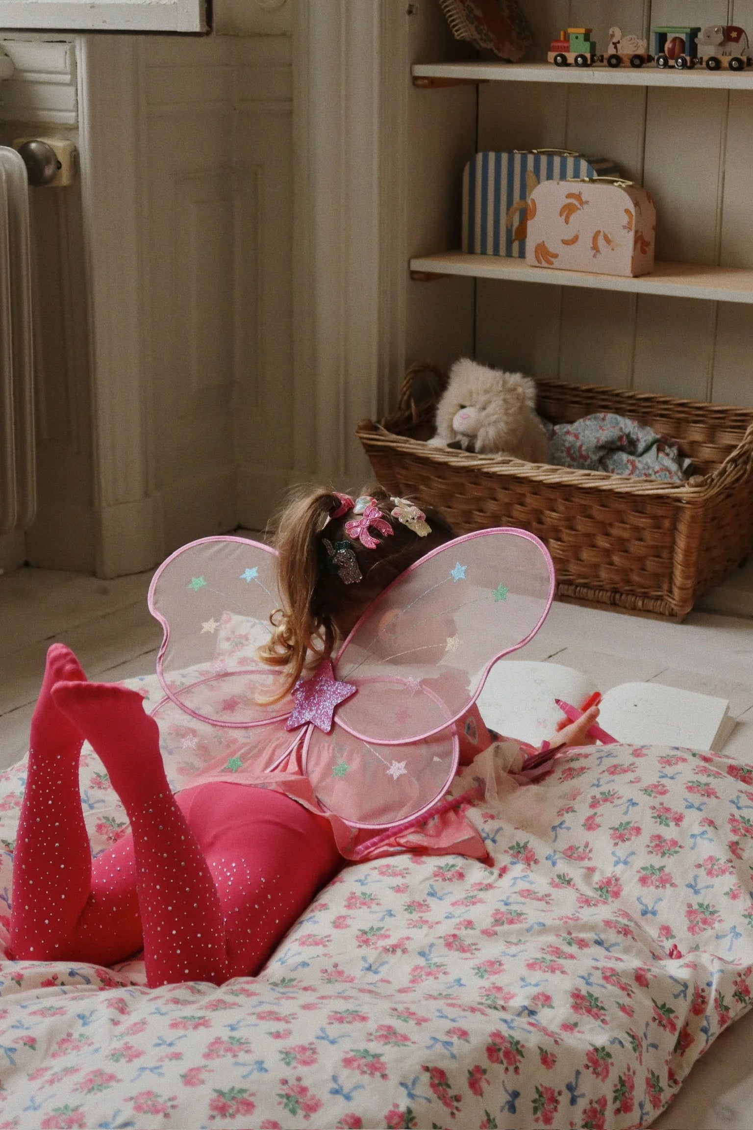 Asas e varinha de fada "FAIRY RAINBOW" - Konges Slojd