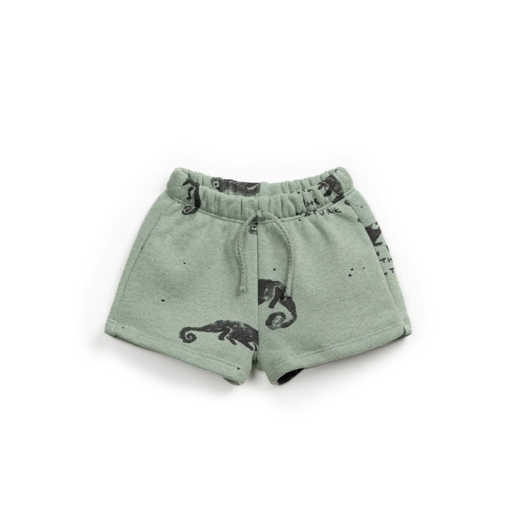 Calção de malha com estampado de camaleões - Play Up