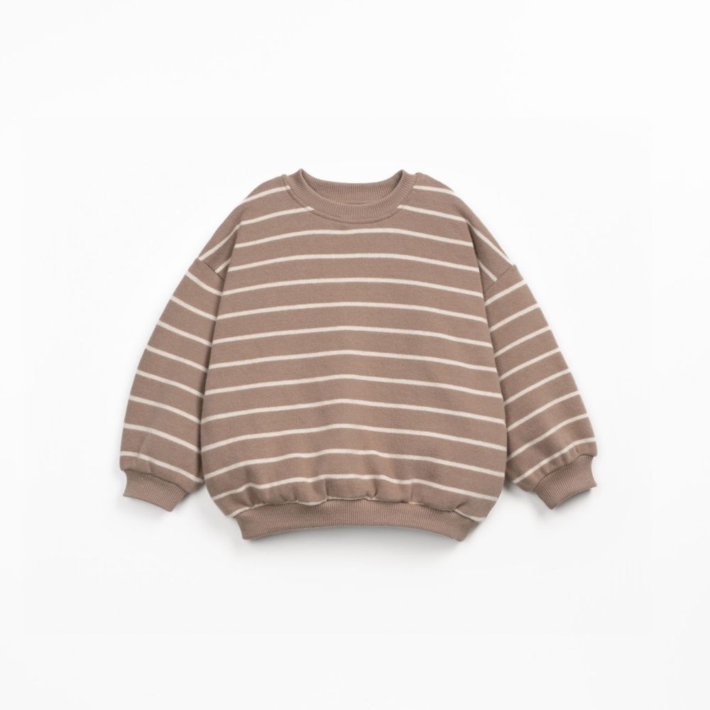 Camisola riscas bege - Play Up