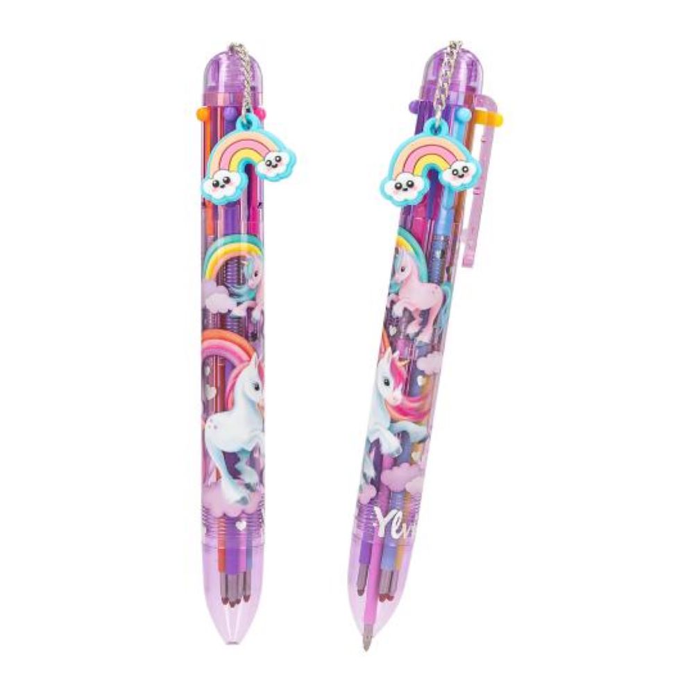 Caneta de gel 6 cores - Ylvi