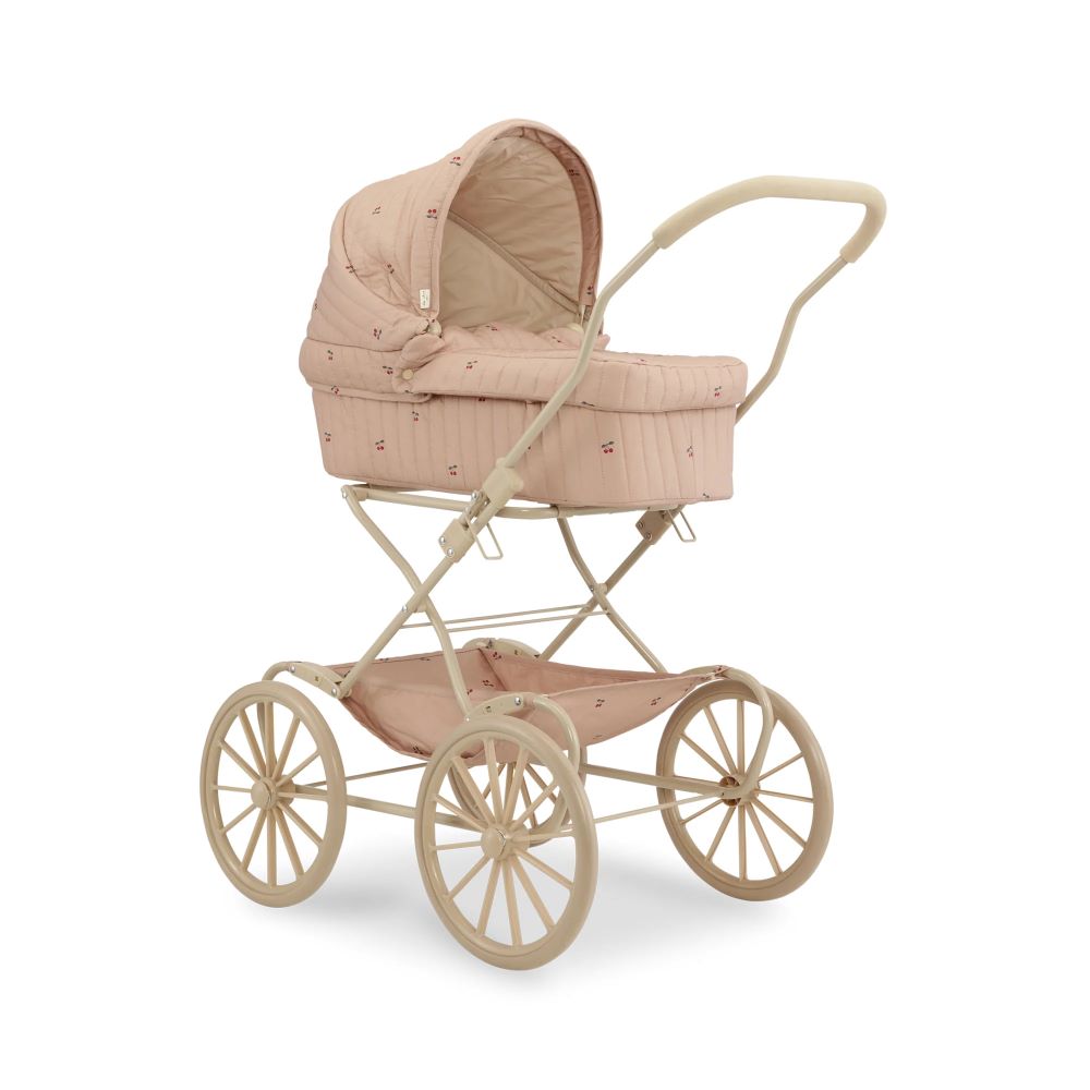 Carrinho de Bonecas Estilo Vintage - CHERRY BLUSH - KONGES SLOJD