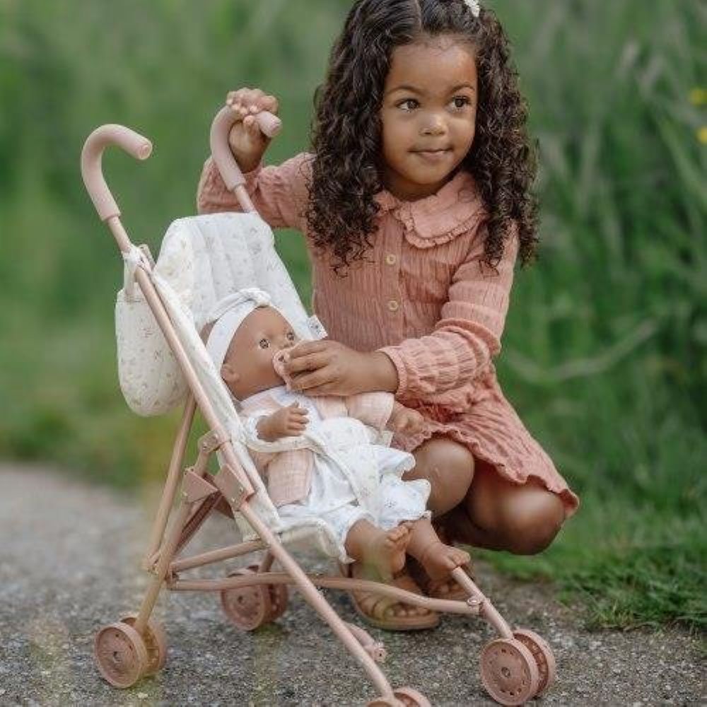 Carrinho para bebé em metal - Little Dutch