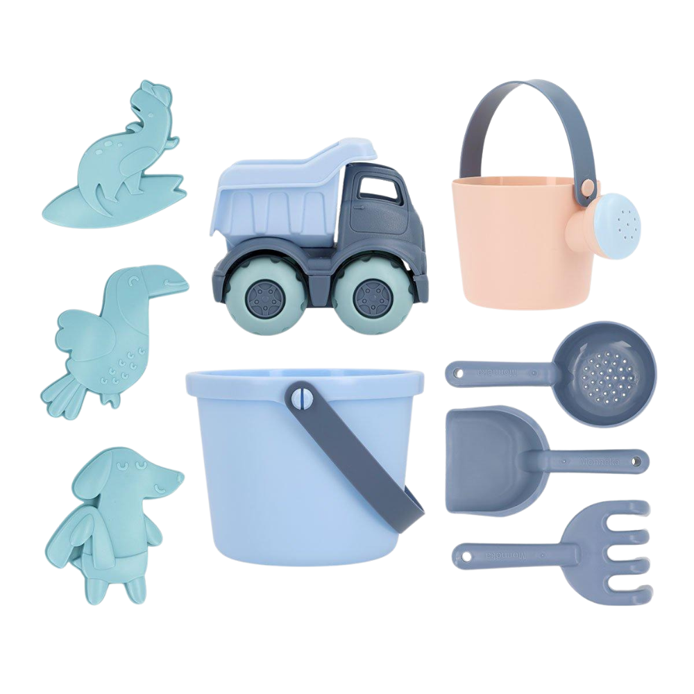 Set de brinquedos praia SERENITY BLUE - Monneka