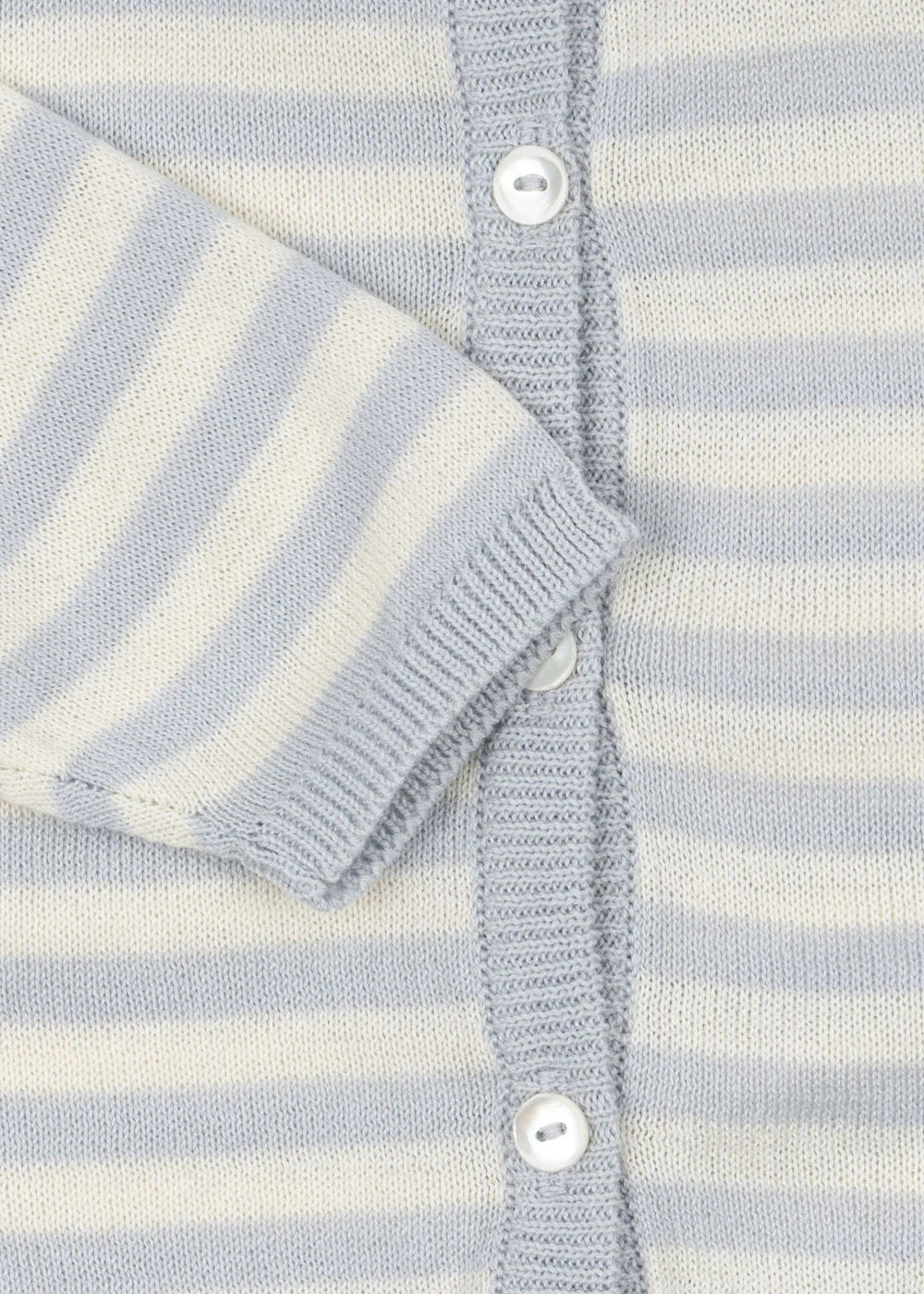 Conjunto para bebé riscas azuis - FANGA FONTANA - Konges Slojd