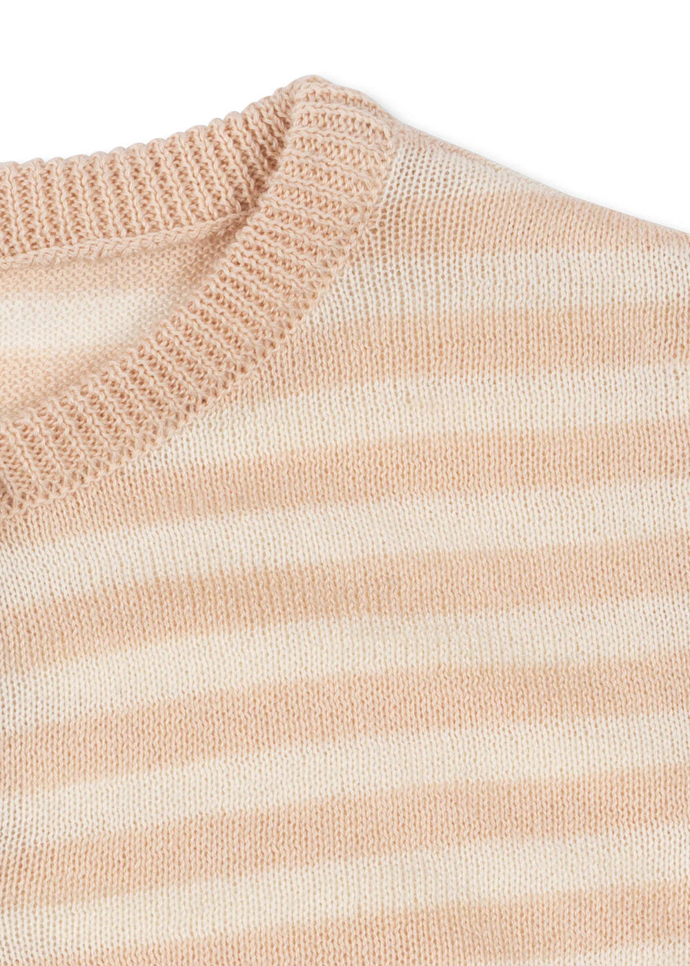 Conjunto para bebé riscas rosa - FANGA FONTANA - Konges Slojd