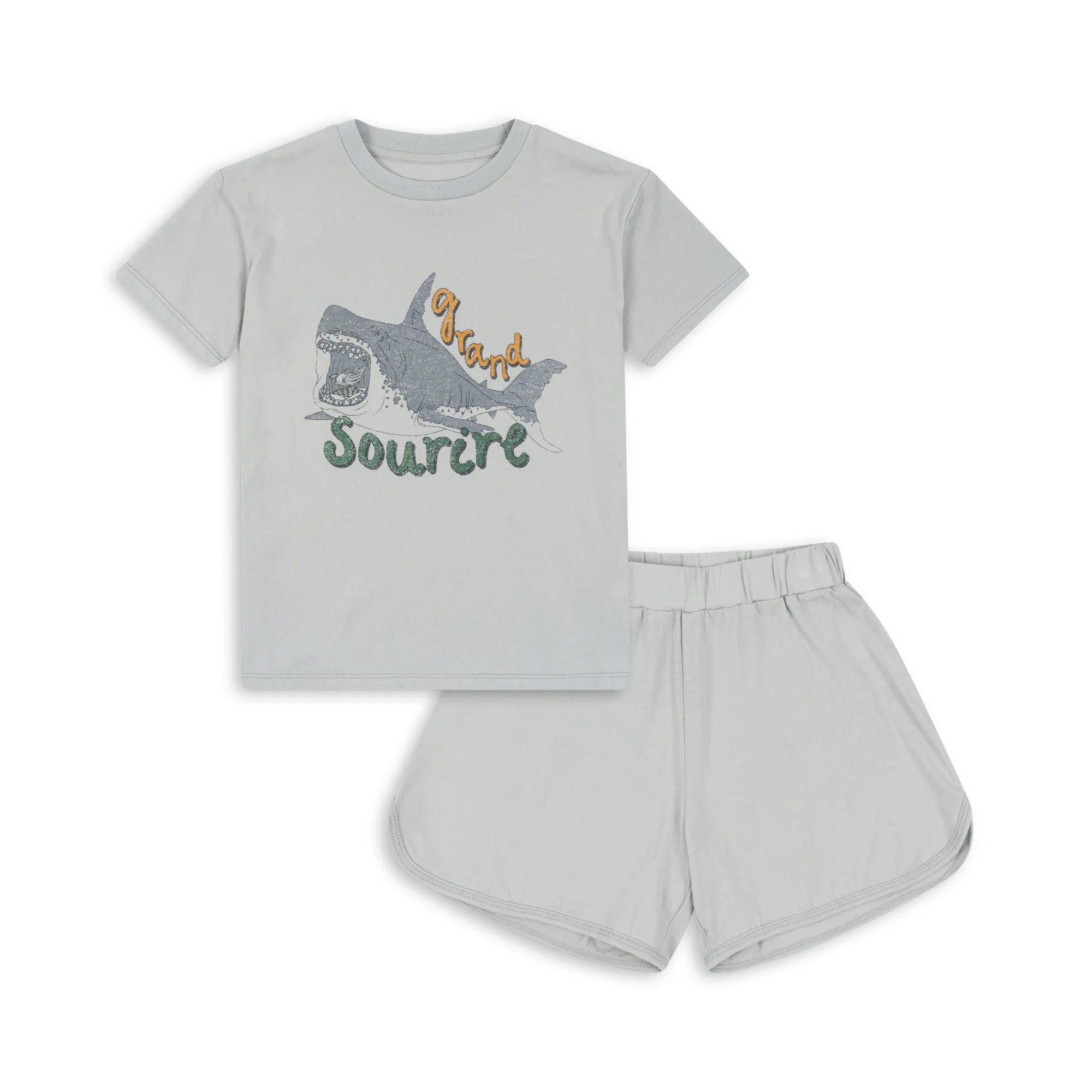 Conjunto T-shirt e Calção HIGH RISE - Konges Slojd