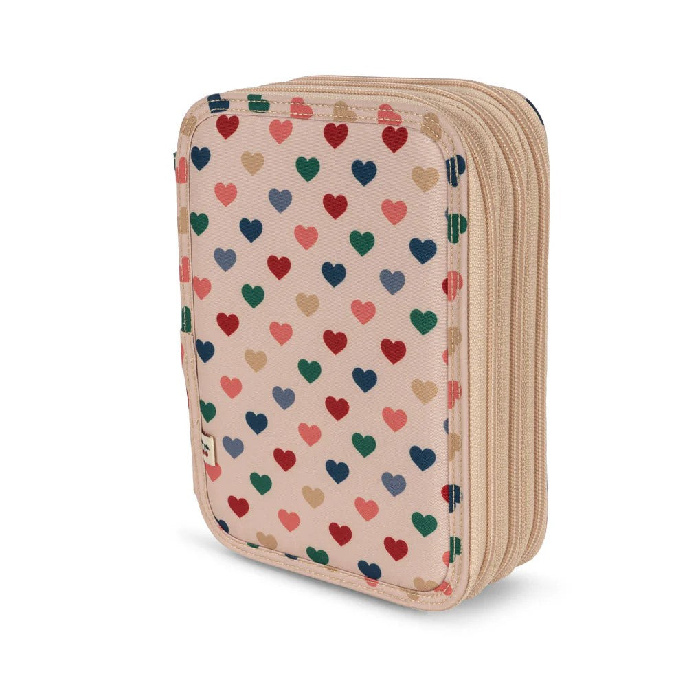 Estojo CLOVER Couer Coloré Frappé - Konges Slojd