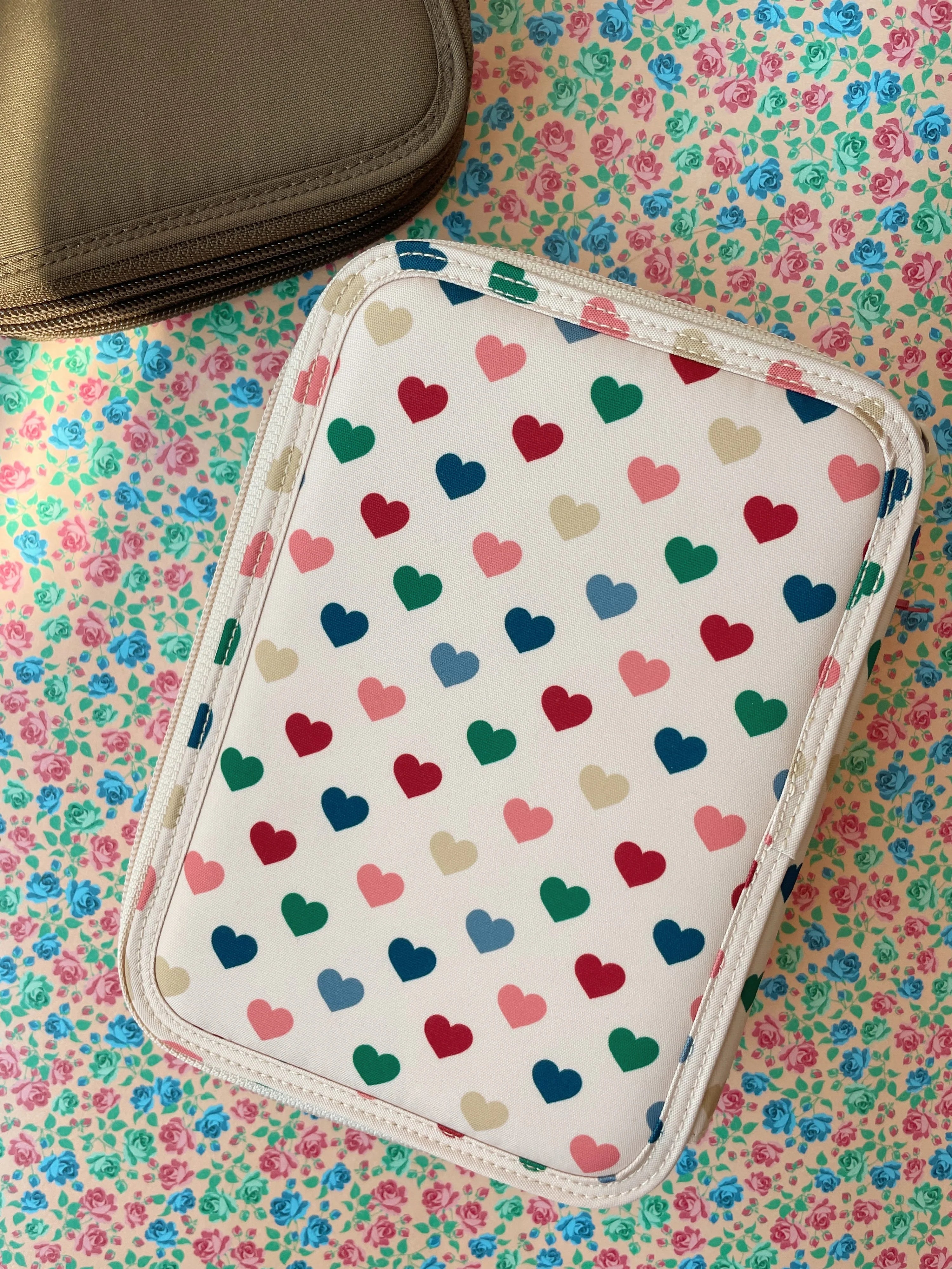 Estojo CLOVER Couer Coloré Frappé - Konges Slojd