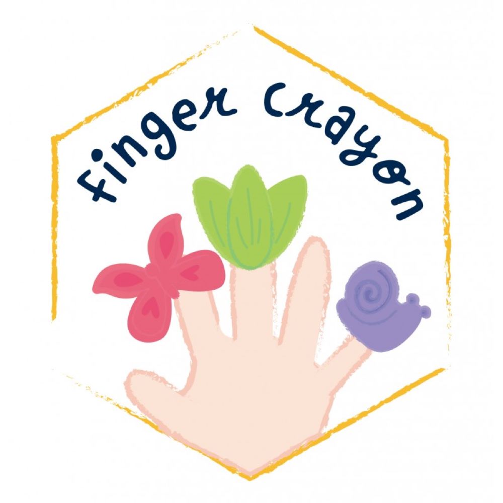 6 Garden Finger Crayons - Haku yoka