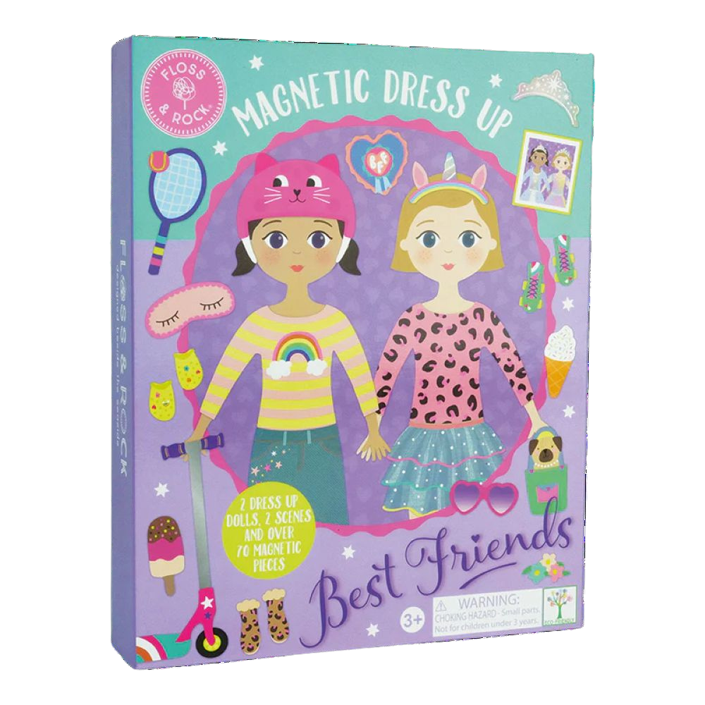 Jogo Magnético Dress Up BEST FRIENDS - Floss&Rock
